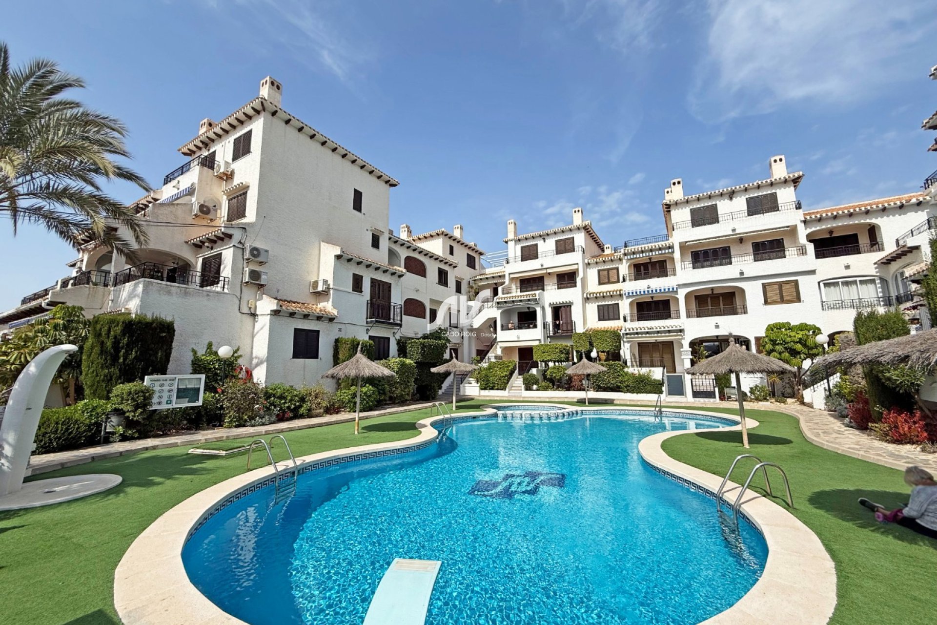 apartment in Cabo Roig bellavista complex near Caleta beach