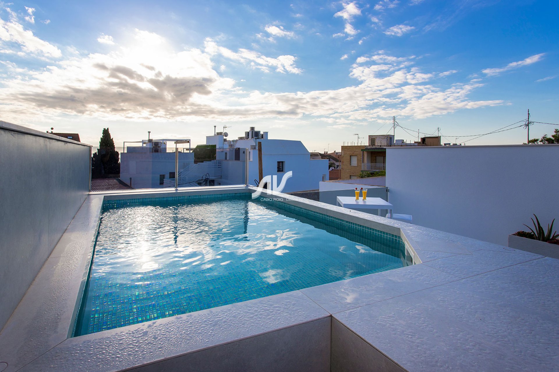 Chalet adosado a estrenar con vistas al mar en la Torre de la Horadada