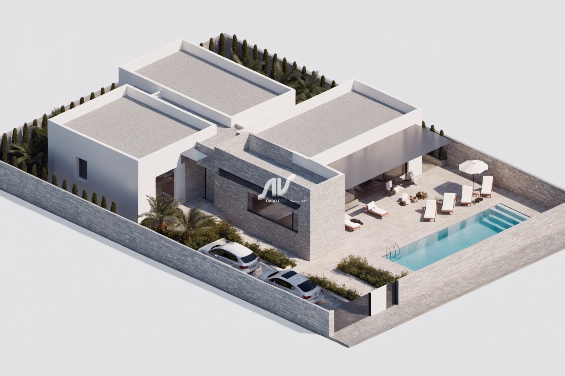 Neubau - Doppelhaushälfte - Benijófar