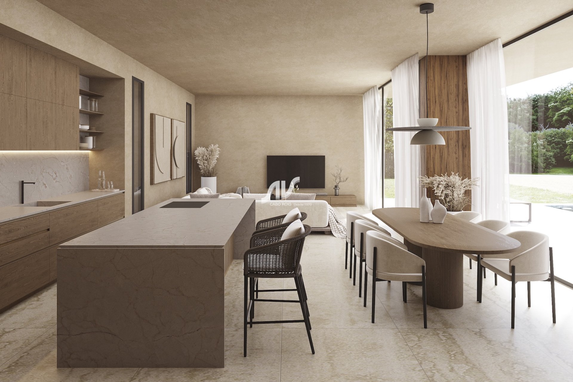 Neubau - Doppelhaushälfte - Calpe