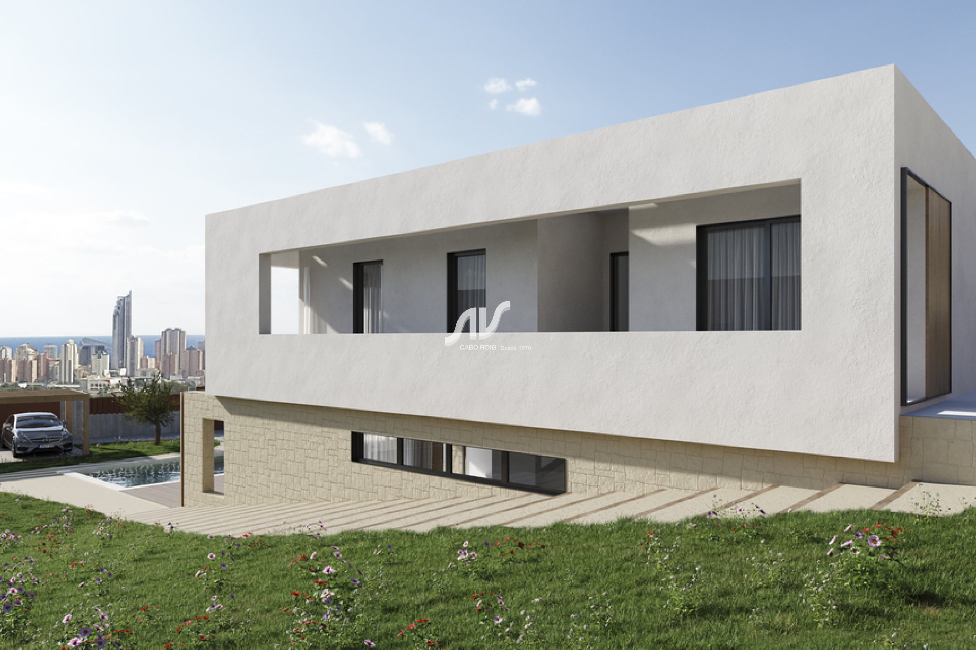 Neubau - Doppelhaushälfte - Finestrat