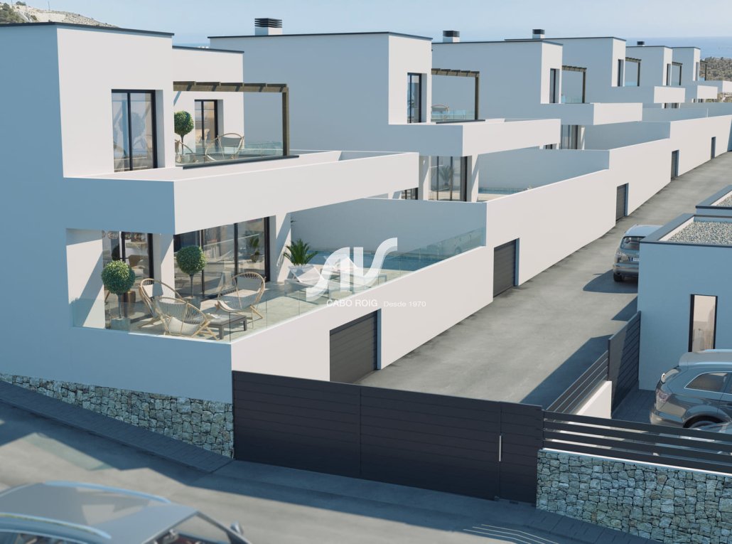 Neubau - Doppelhaushälfte - Finestrat