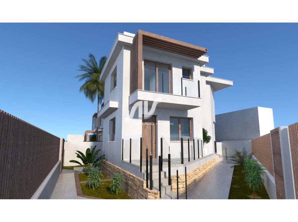 Neubau - Doppelhaushälfte - Los Alcázares