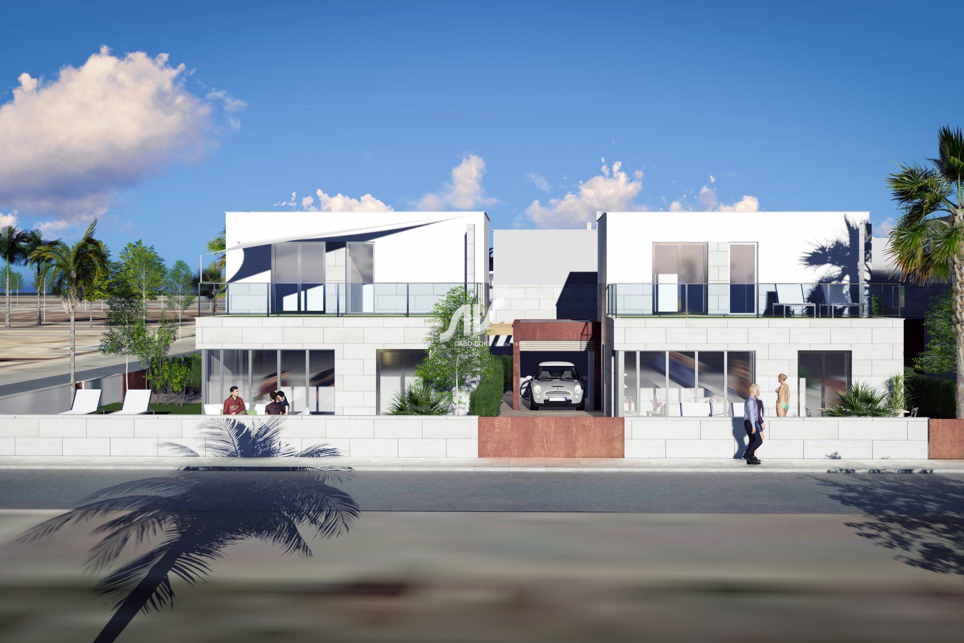 Neubau - Doppelhaushälfte - Los Alcázares