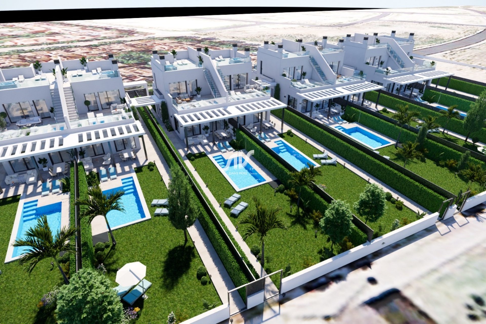 Neubau - Doppelhaushälfte - Los Alcázares