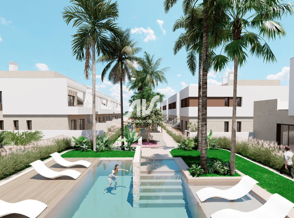 Neubau - Doppelhaushälfte - Los Alcázares