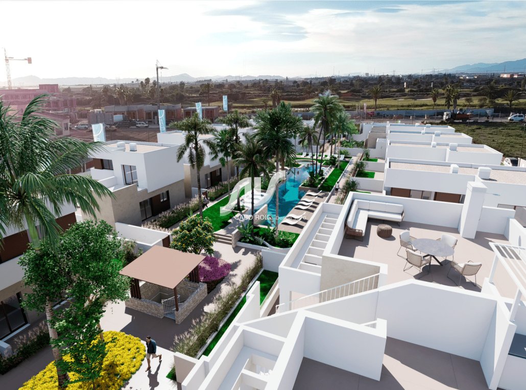 Neubau - Doppelhaushälfte - Los Alcázares