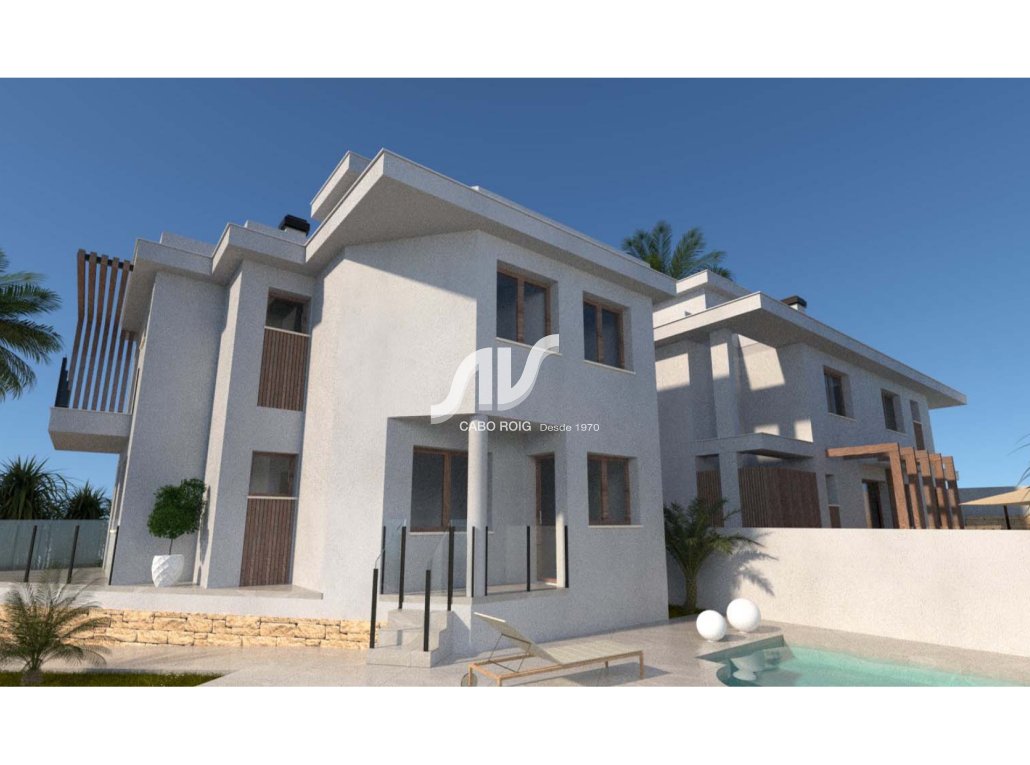 Neubau - Doppelhaushälfte - Los Alcázares