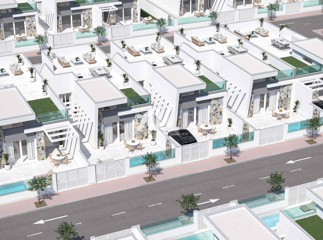 Neubau - Doppelhaushälfte - Los Alcázares