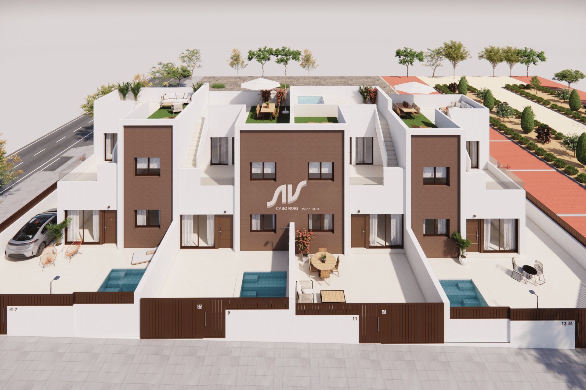 Neubau - Doppelhaushälfte - Pilar de la Horadada