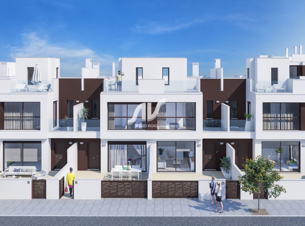 Neubau - Doppelhaushälfte - Pilar de la Horadada