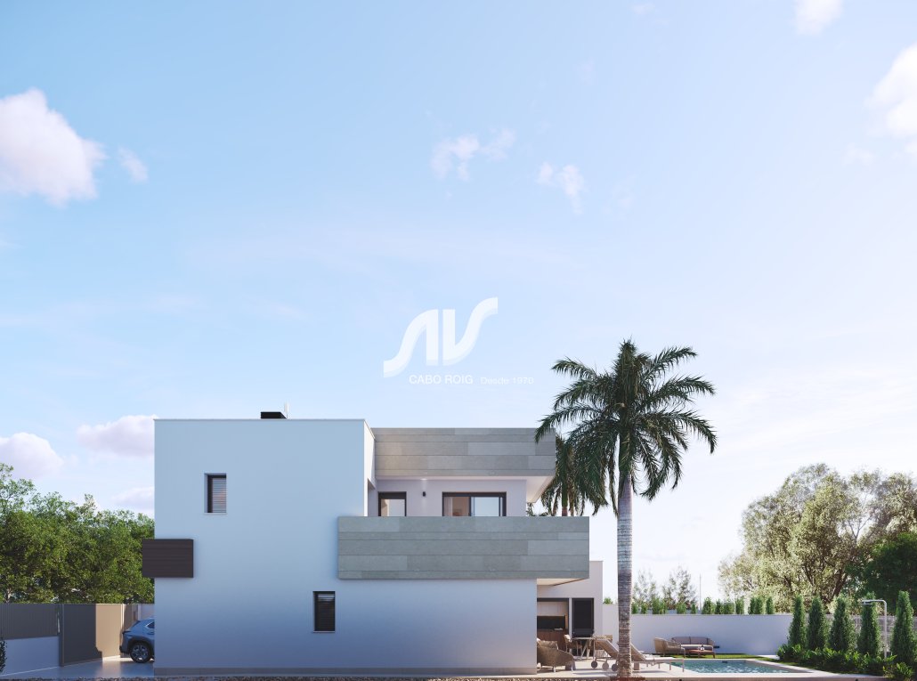 Neubau - Doppelhaushälfte - San Javier