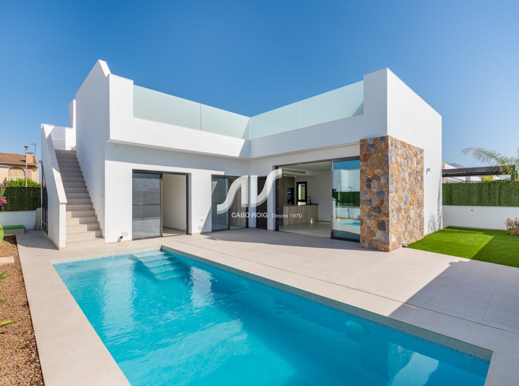 Neubau - Doppelhaushälfte - San Javier