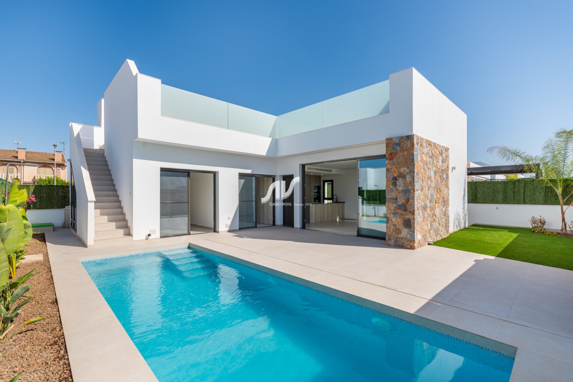Neubau - Doppelhaushälfte - San Javier