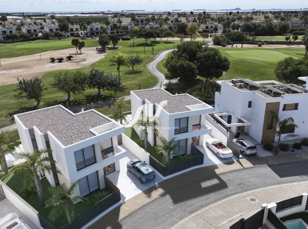 Neubau - Doppelhaushälfte - San Javier