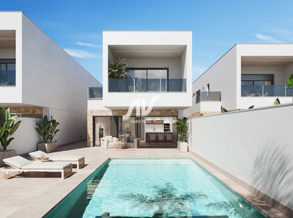 Neubau - Doppelhaushälfte - San Pedro del Pinatar
