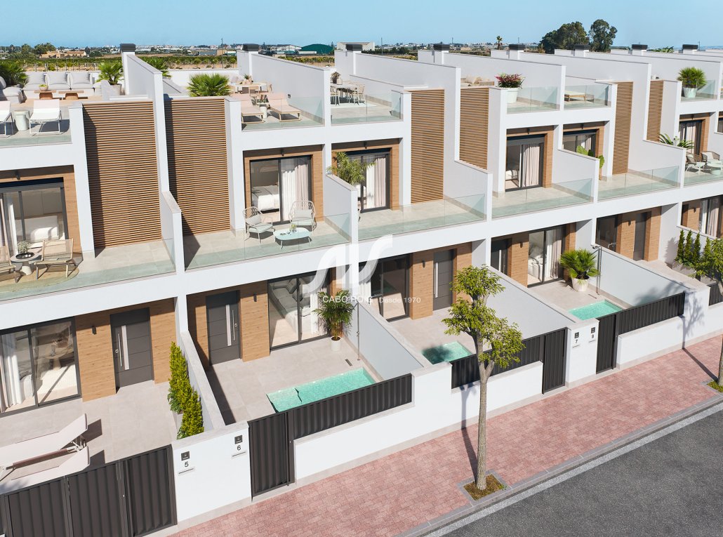 Neubau - Doppelhaushälfte - San Pedro del Pinatar