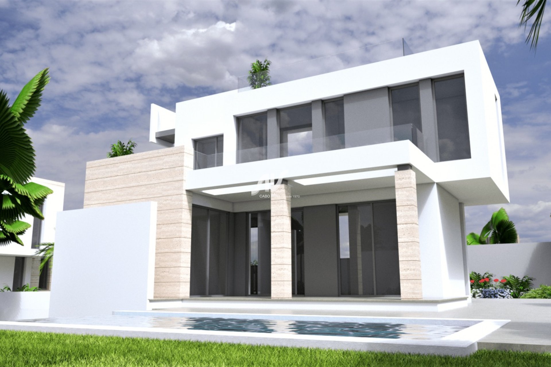 Neubau - Doppelhaushälfte - Torrevieja