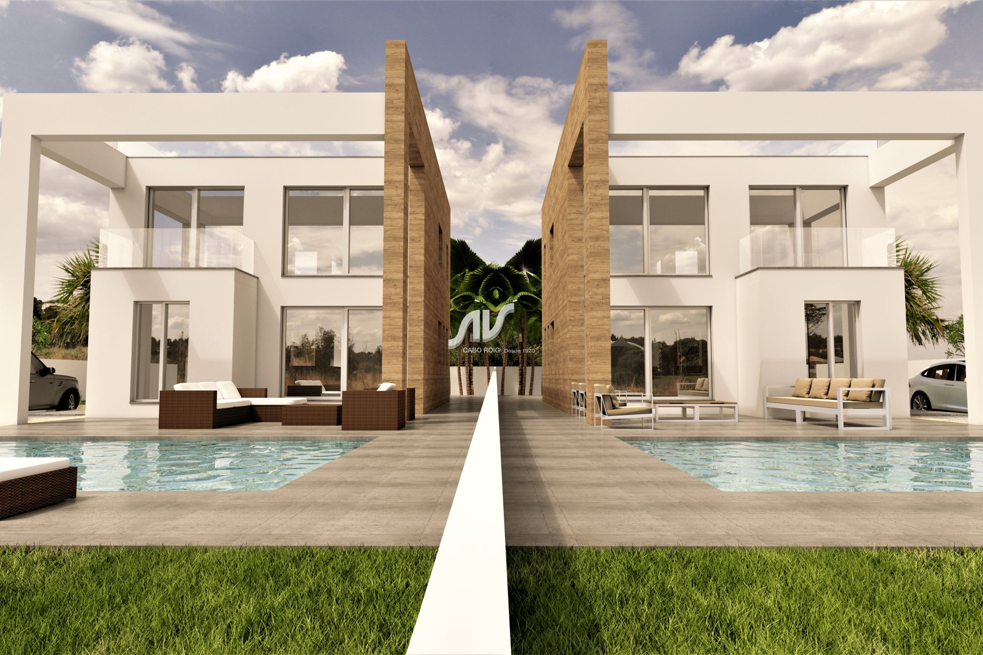 Neubau - Doppelhaushälfte - Torrevieja