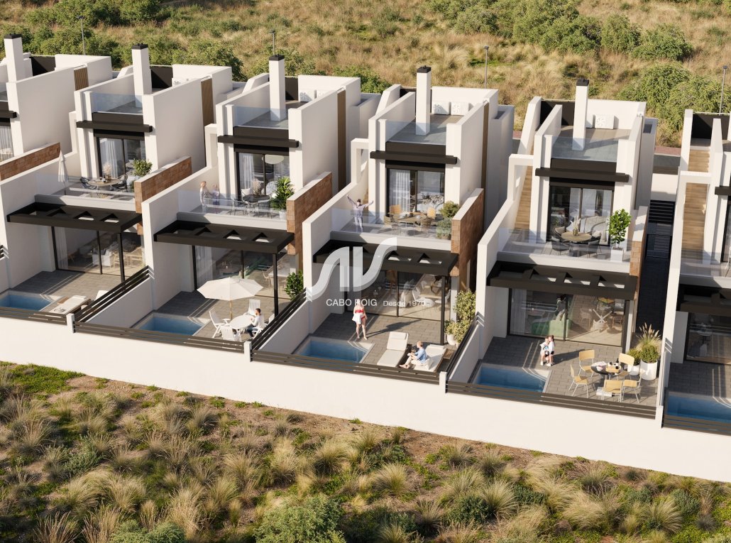 Neubau - Doppelhaushälfte - Torrevieja