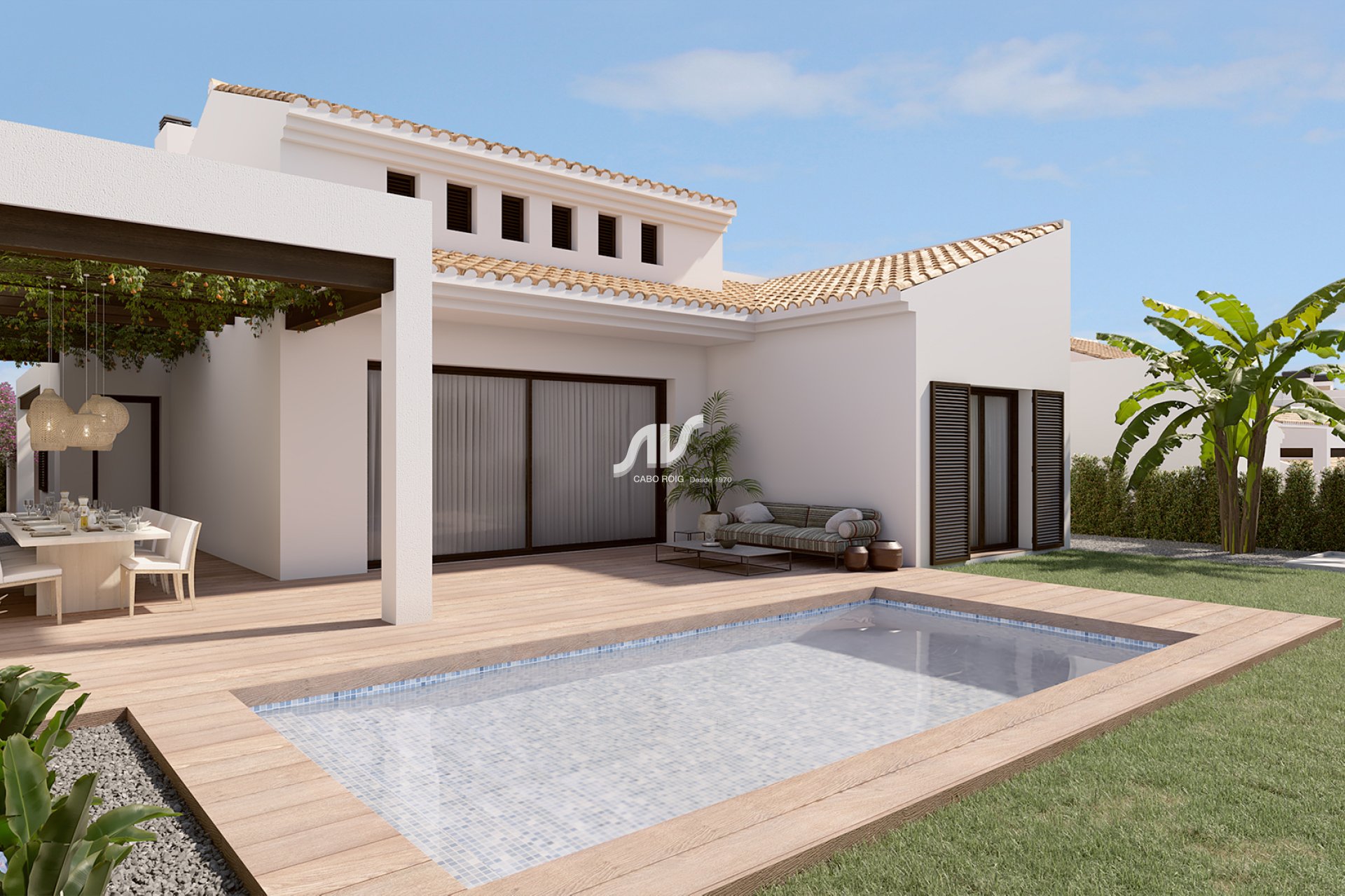 New Build - Semidetached Villa - Algorfa