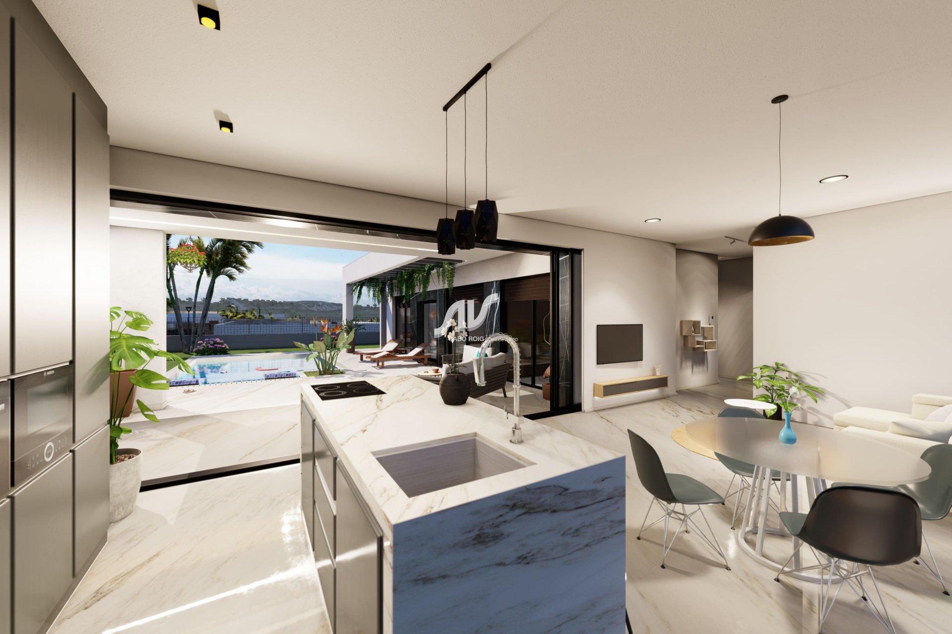 New Build - Semidetached Villa - Algorfa