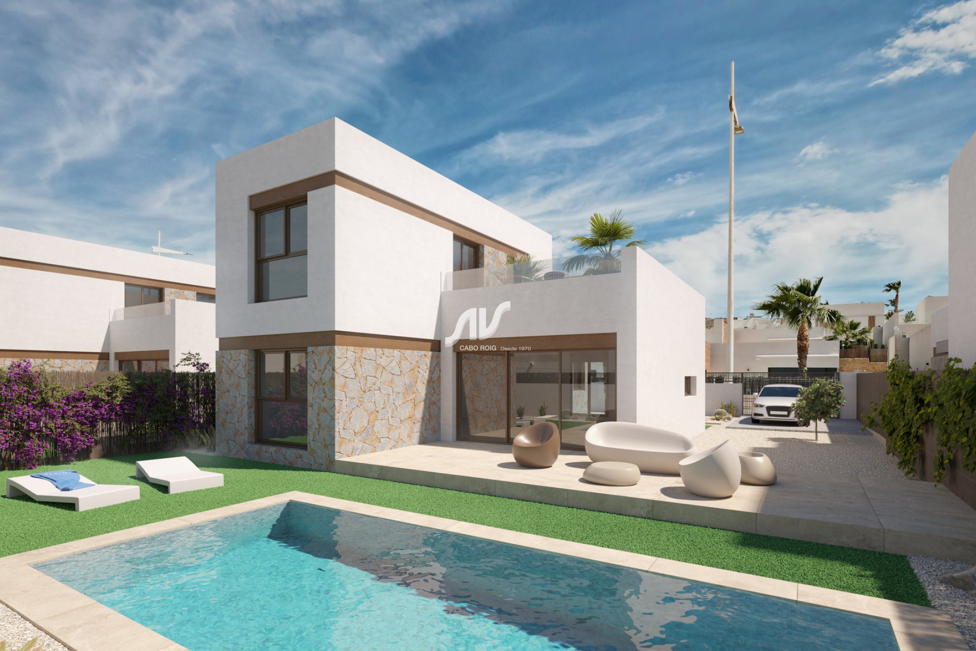 New Build - Semidetached Villa - Algorfa