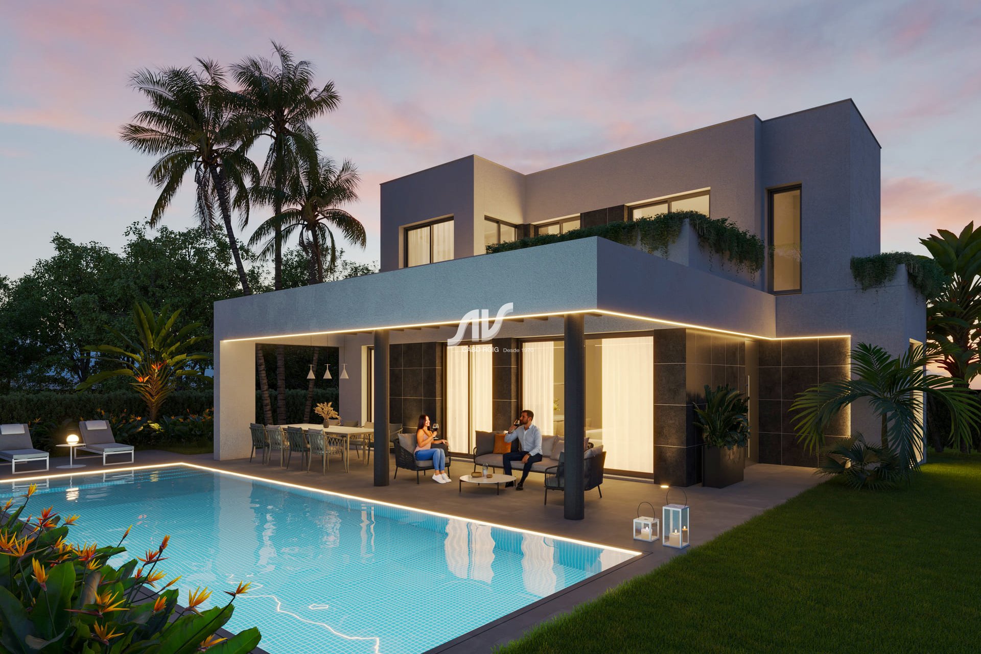 New Build - Semidetached Villa - Finestrat