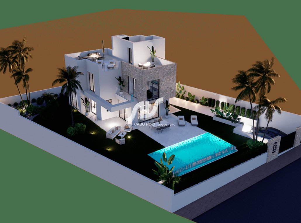 New Build - Semidetached Villa - Finestrat