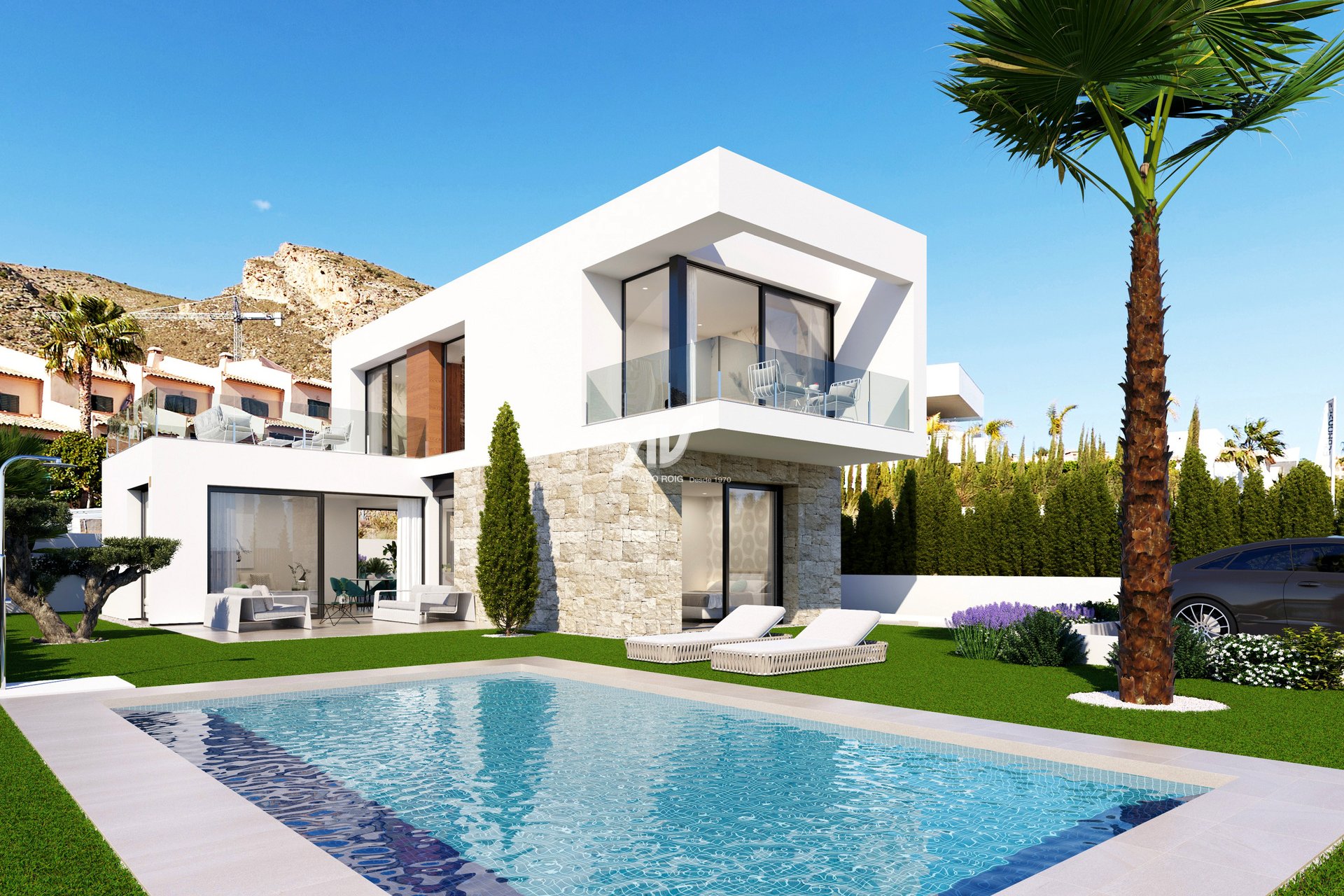 New Build - Semidetached Villa - Finestrat