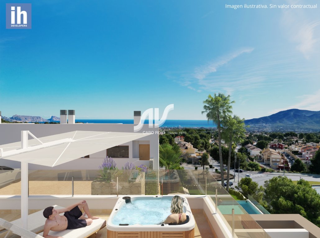 New Build - Semidetached Villa - La Nucía