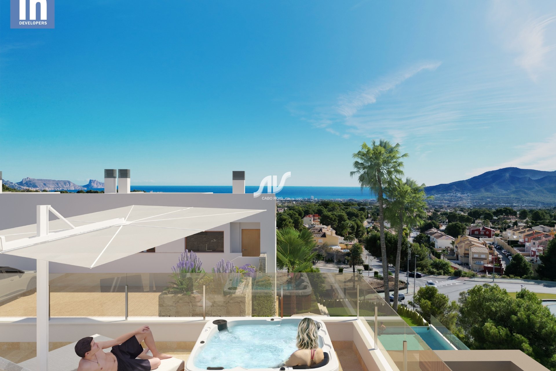 New Build - Semidetached Villa - La Nucía