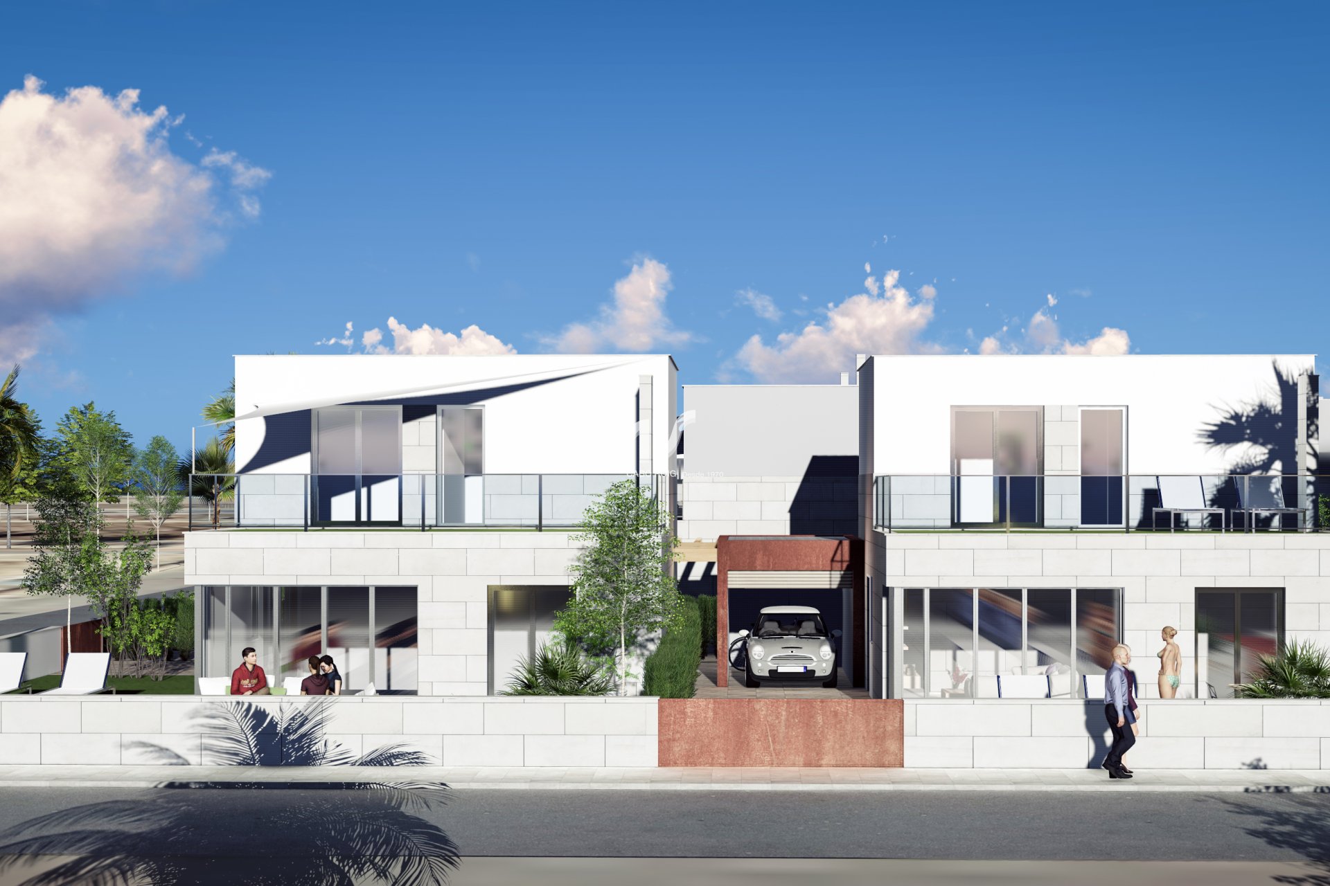 New Build - Semidetached Villa - Los Alcázares