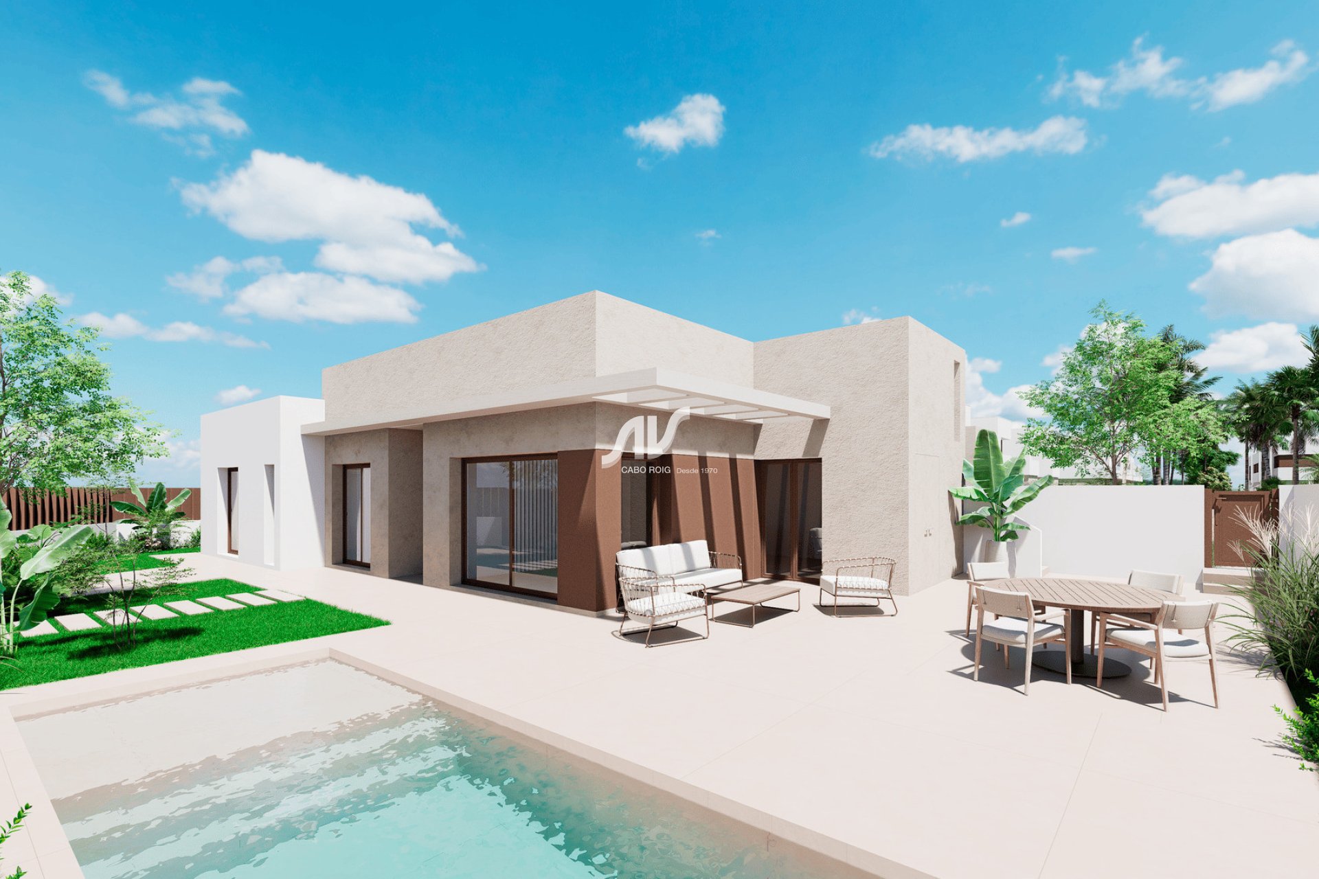 New Build - Semidetached Villa - Los Alcázares