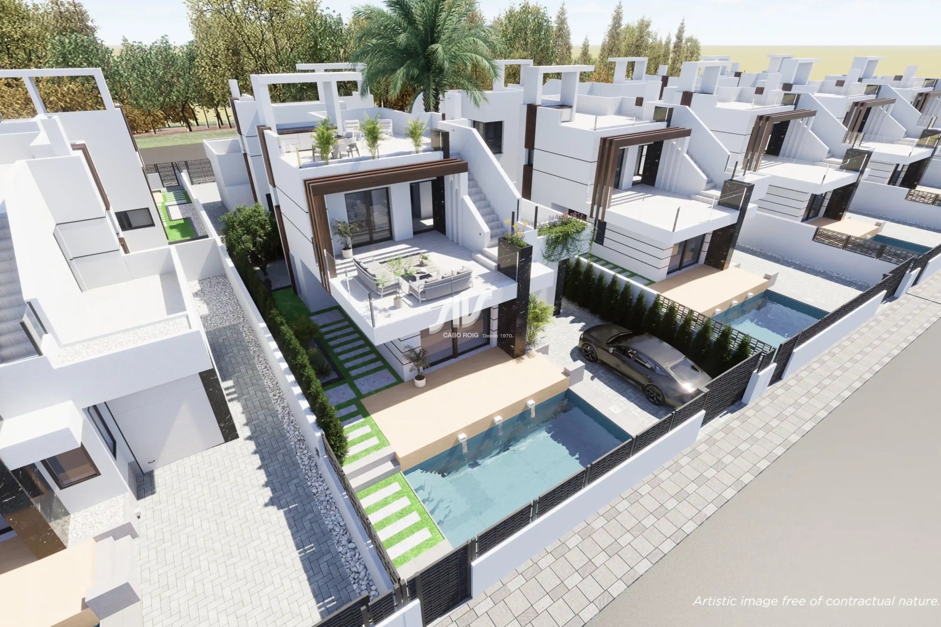 New Build - Semidetached Villa - Los Alcázares
