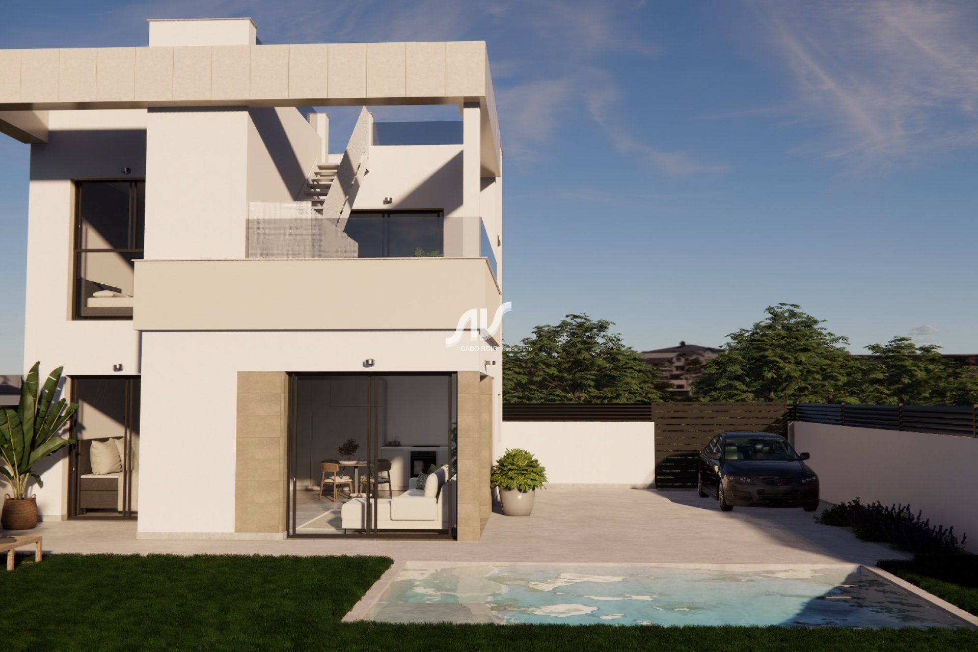 New Build - Semidetached Villa - Orihuela Costa