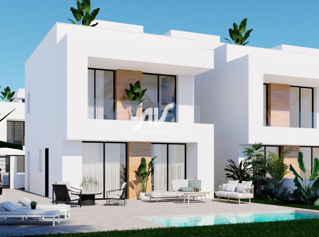 New Build - Semidetached Villa - Orihuela Costa