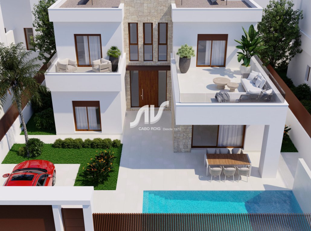 New Build - Semidetached Villa - Orihuela Costa