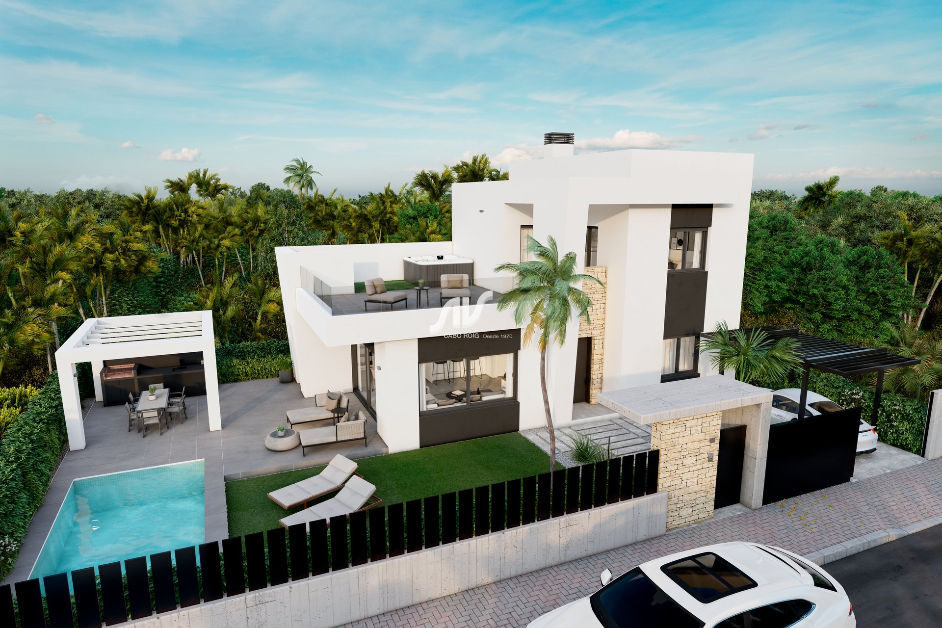 New Build - Semidetached Villa - Orihuela Costa