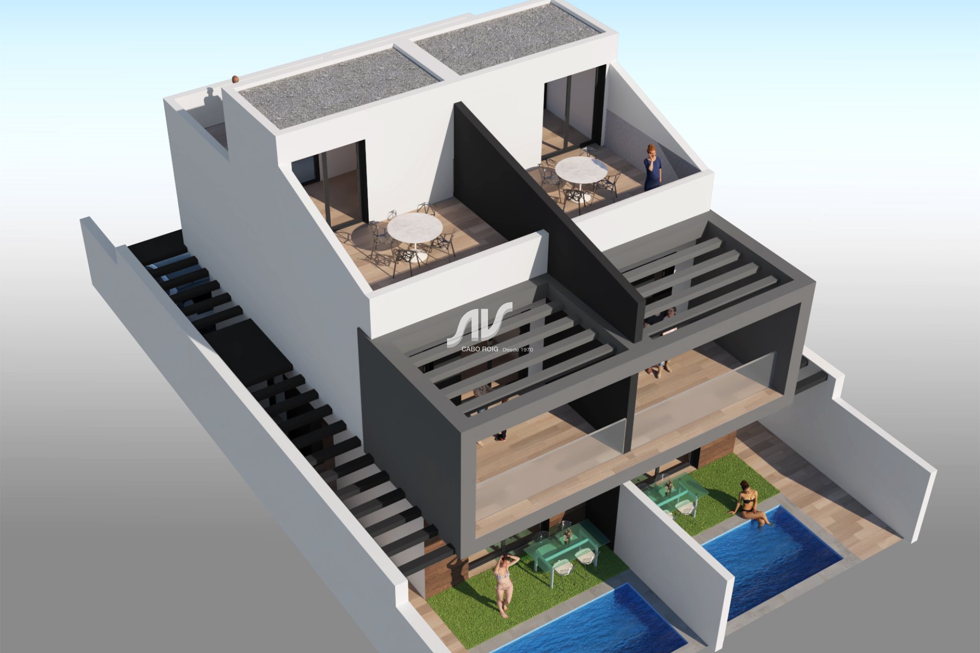 New Build - Semidetached Villa - San Javier