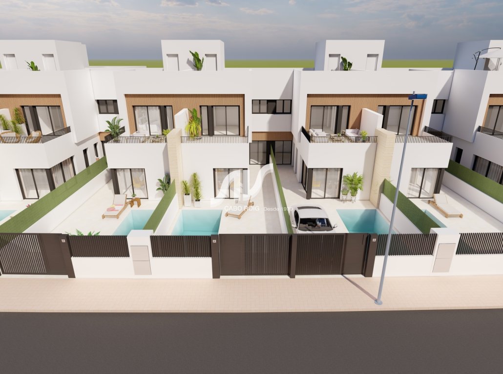 New Build - Semidetached Villa - San Javier