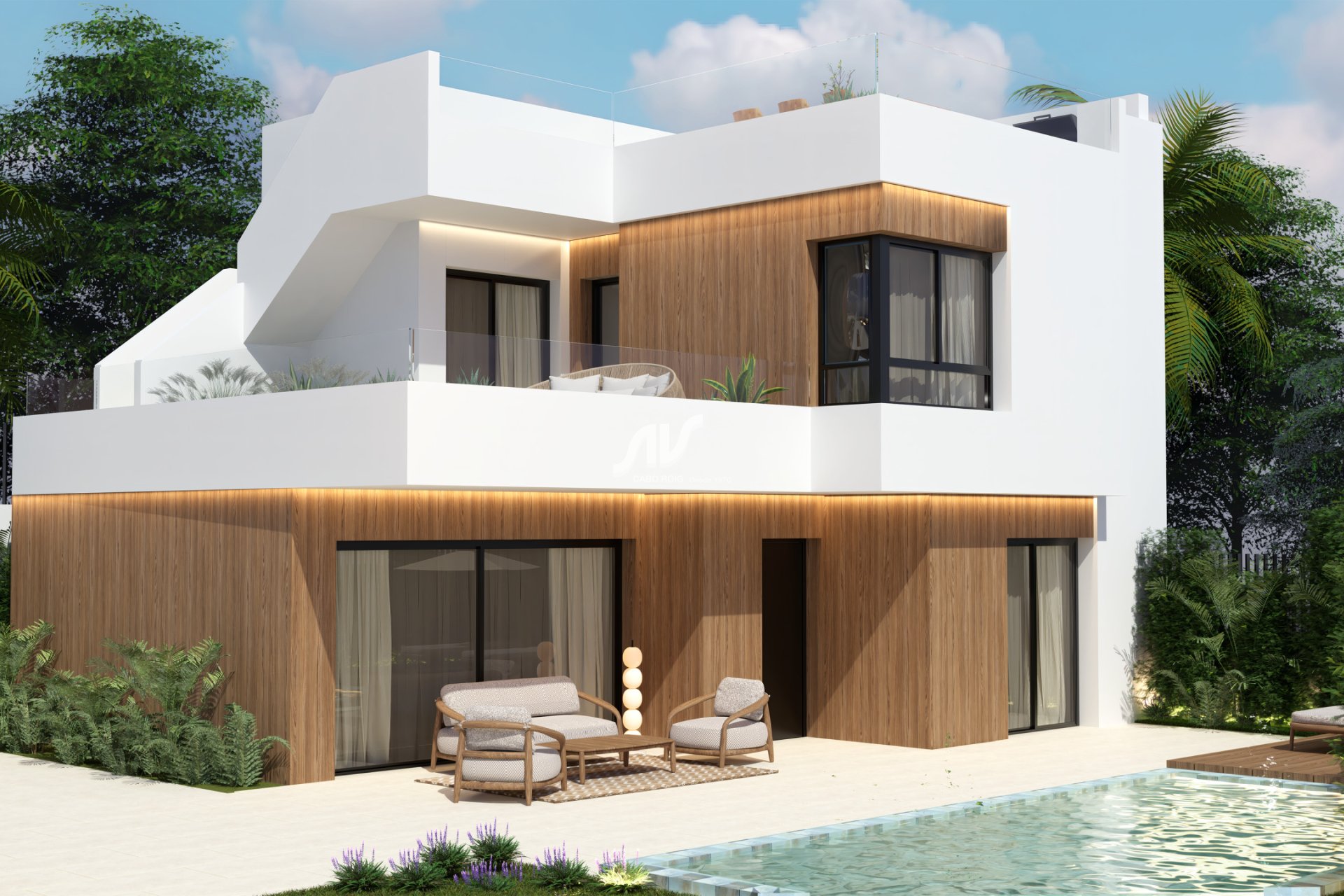 New Build - Semidetached Villa - Vistabella