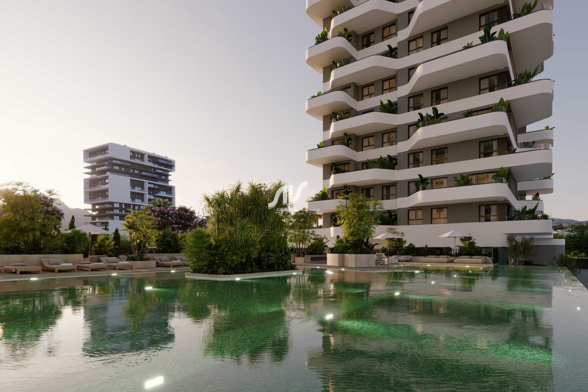 Nowa budowa - Mieszkanie - Calpe