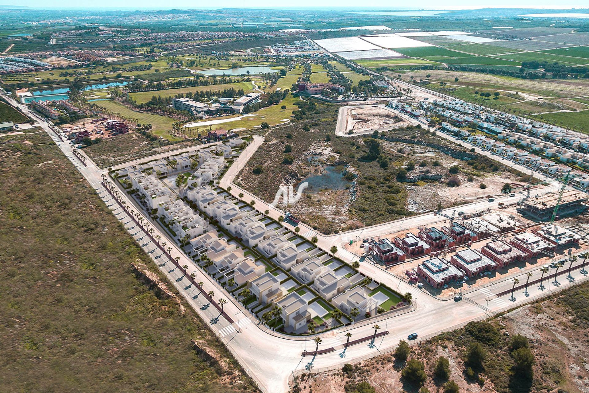 Nowa budowa - Willa bliźniacza - Algorfa