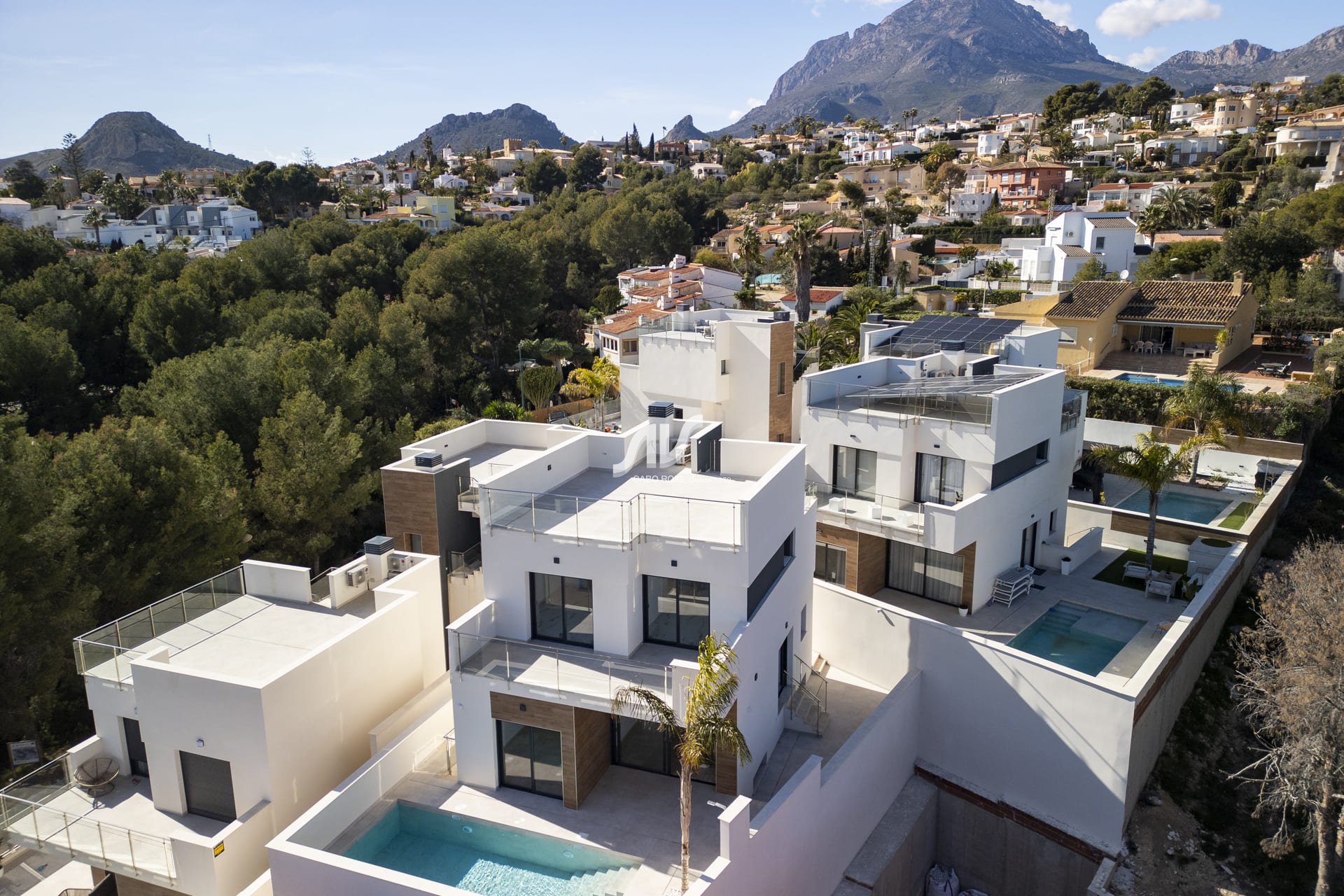 Nowa budowa - Willa bliźniacza - La Nucía