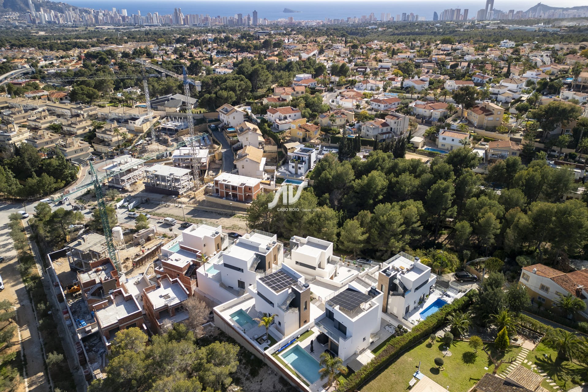 Nowa budowa - Willa bliźniacza - La Nucía