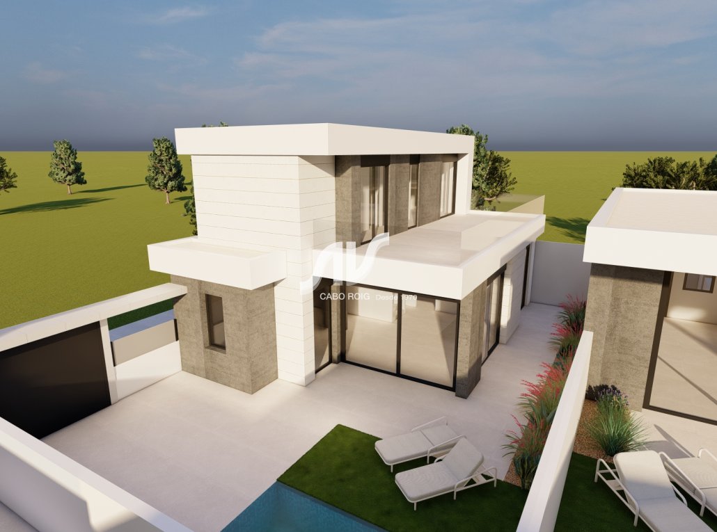 Nuevo - Chalet adosado - Pilar de la Horadada