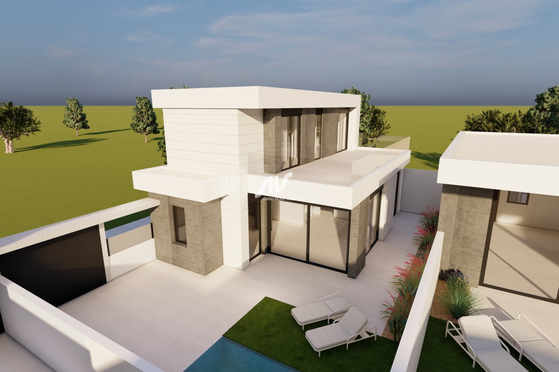 Nuevo - Chalet adosado - Pilar de la Horadada