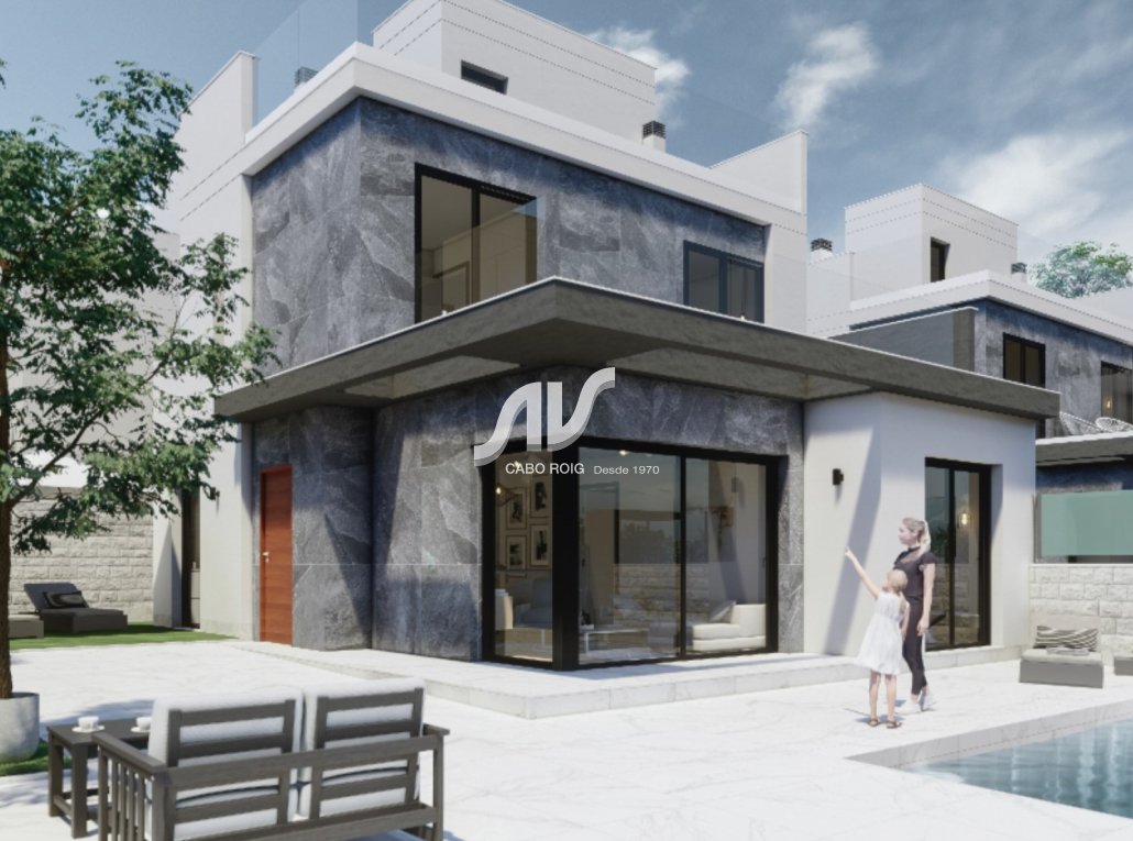 Nuevo - Chalet adosado - Pilar de la Horadada