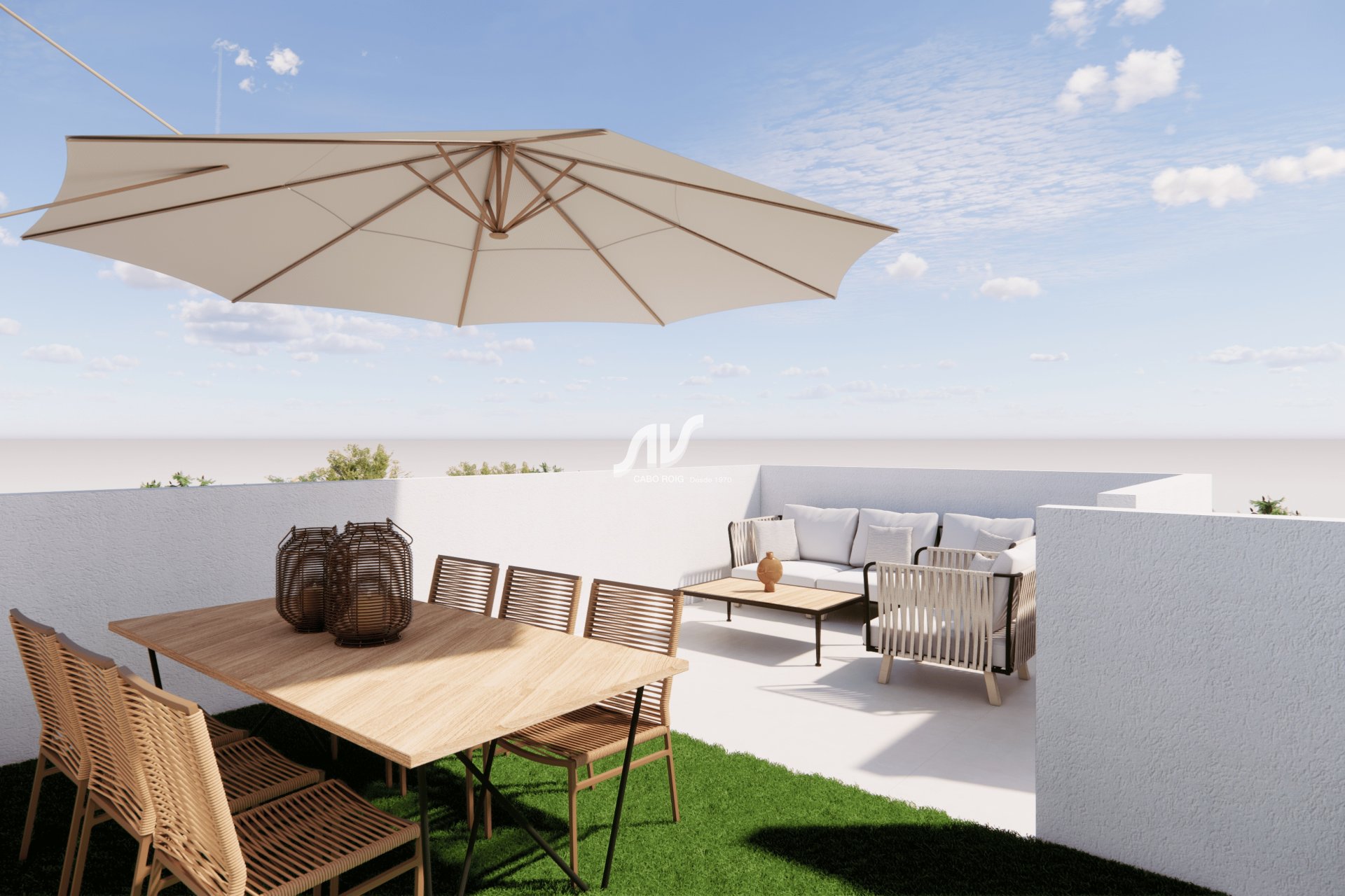 Nuevo - Chalet adosado - Pilar de la Horadada